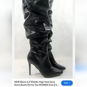 A.N.A 5 Inch Heel/18 Inch Tall. Size 8.5